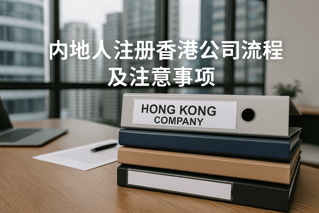 內(nèi)地人注冊香港公司流程及注意事項
