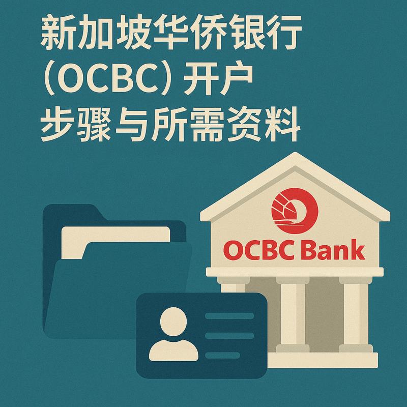 新加坡華僑銀行（OCBC）開戶步驟與所需資料