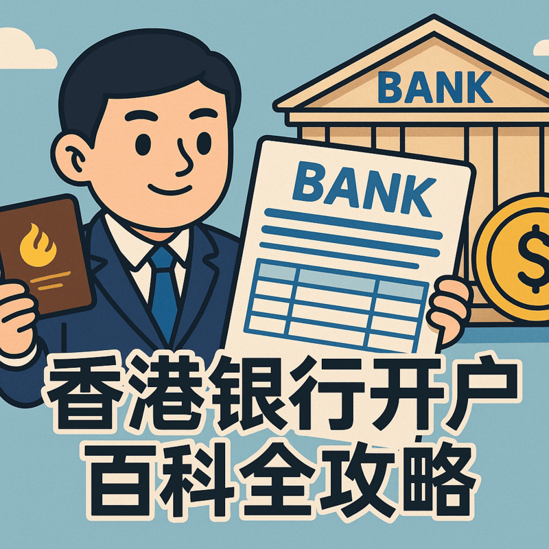 香港銀行開戶百科全攻略