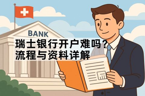 瑞士銀行開戶難嗎？流程與資料詳解