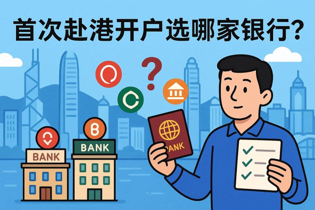 首次赴港開(kāi)戶選哪家銀行？