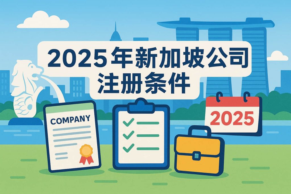 2025年新加坡公司注冊(cè)條件一覽