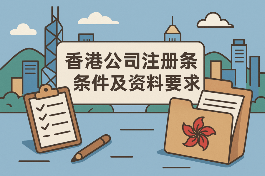 香港公司注冊條件與資料清單